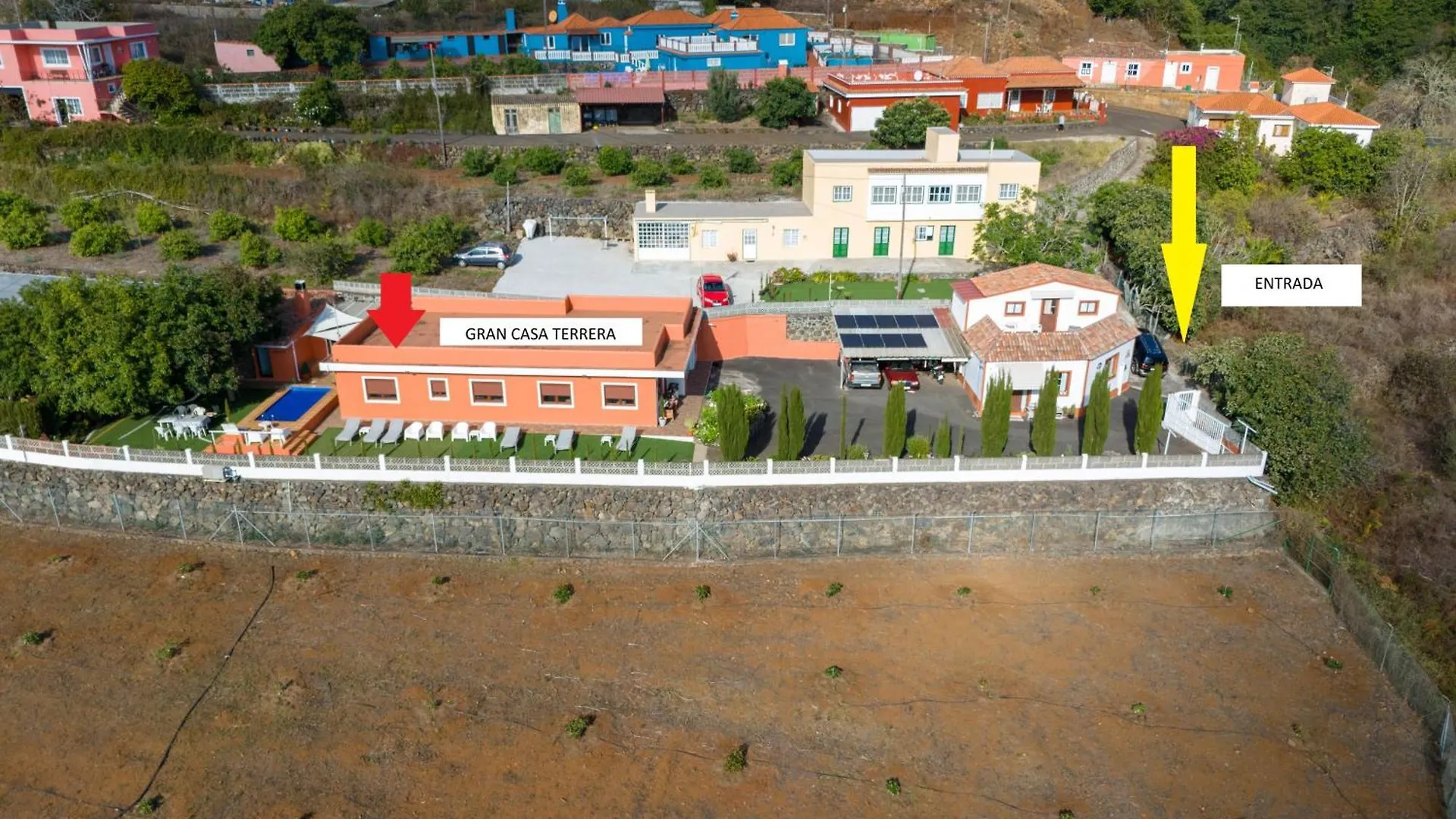Сasa de vacaciones Villa Gran Casa Terrera Breña Alta